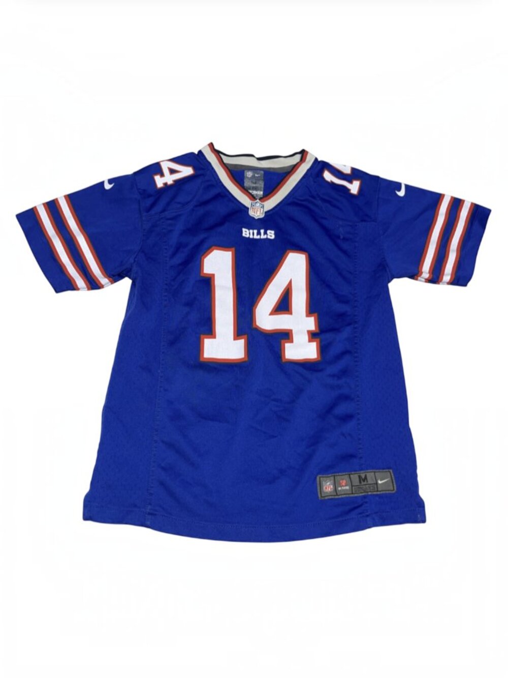 Buffalo Bills NFL Kids Boys Girls Size Medium 10 - 12 Nike Jersey 14 Watkins